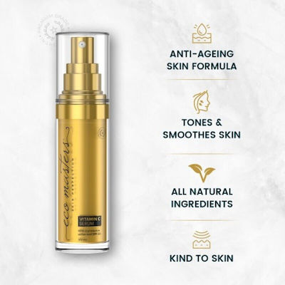 Eco Masters Brightening Face Serum VItamic C Suitable for Oily Skin with Vitamin C 30ml