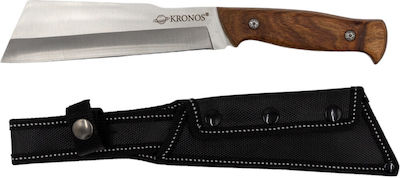 Kronos Kronos K33 Knife Survival with Blade made of Stainless Steel in Sheath