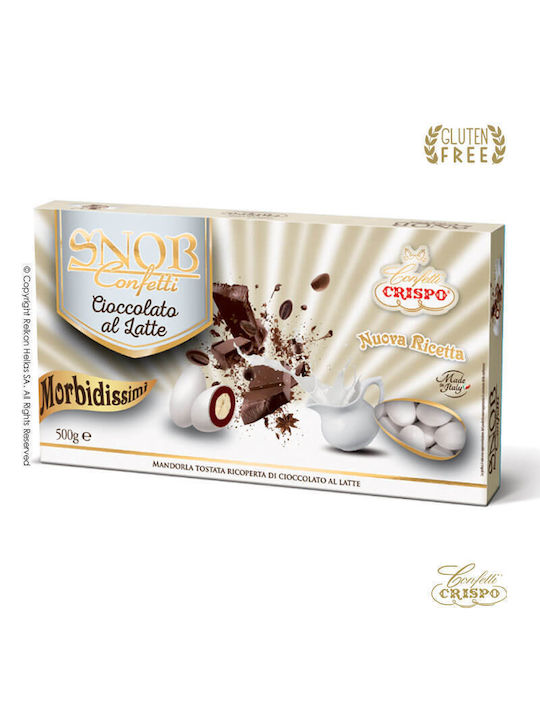 Crispo Snob Choco Latte Weiß 0,5kg ≈115Stück