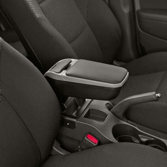 Rati Armster Car PU Armrest for Fiat Linea 2005 Black