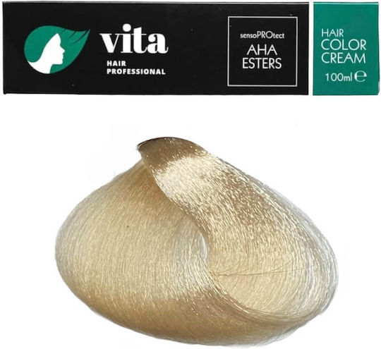 Vita Hair Professional Βαφή Μαλλιών Κατάξανθο Σαντρέ 10.1 100ml