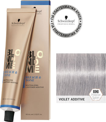 Schwarzkopf Blondme Bleach & Tone Haarfarbe Violet 60ml