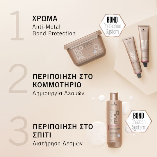 Schwarzkopf Blondme Decolorare Și Ton Vopsea De Păr Violet 60ml