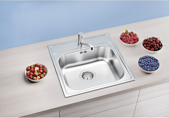 Blanco 525322 Ένθετος Inox Μ48xΠ34cm Γκρι