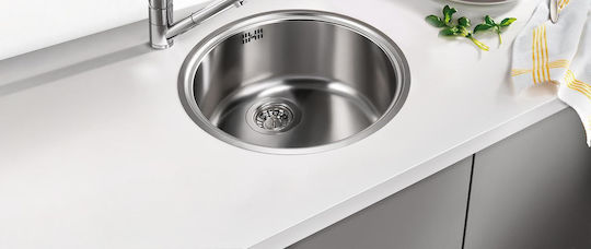 Blanco Rondosol If Drop-In Кухненски Мивка Inox Дължина 45xШирина 39см Сребрист