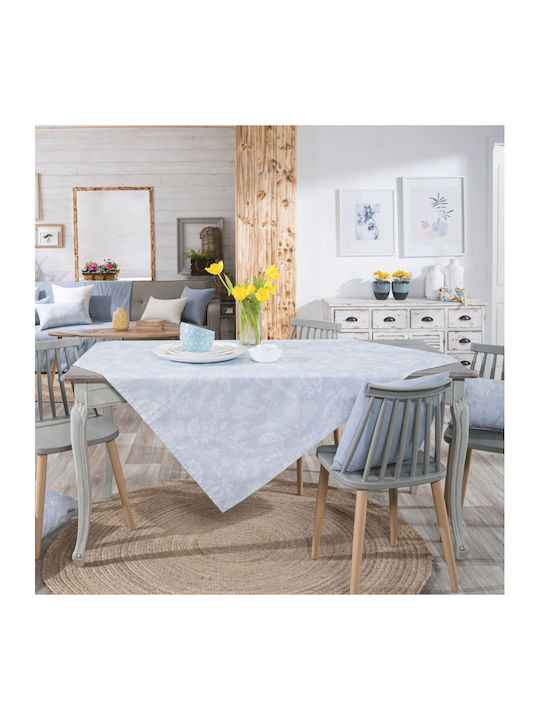 Teoran Tischtuch Cayo Blue 135x135cm