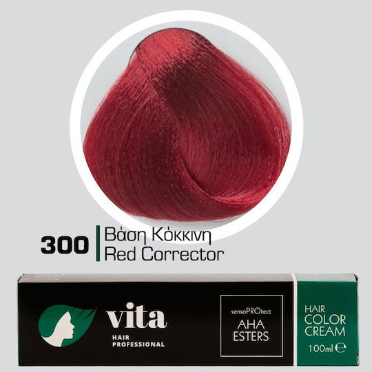 Vita Hair Professional Βαφή Μαλλιών Βάση Κόκκινη 100ml