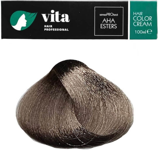 Vita Hair Professional Βαφή Μαλλιών Ξανθό Σαντρέ 7.1 100ml