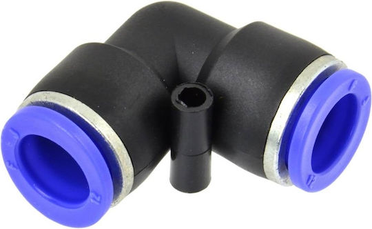 Geko G03033 Γωνία Σωλήνων Ποτίσματος 10mm Μπλε