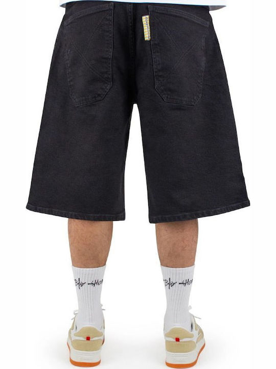 X-tra Ανδρική Βερμούδα Washed Black