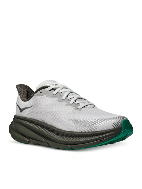 Clifton 9 Gtx Ts Sport Shoes Running Gray Waterproof with Gore-Tex Membrane