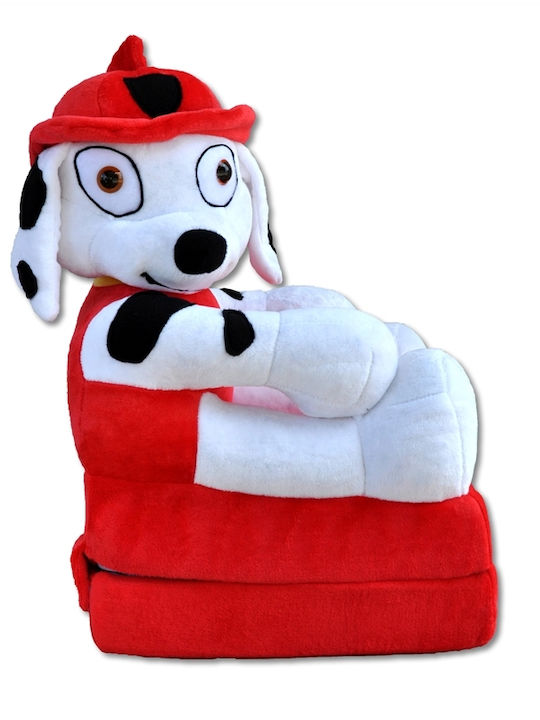 Детско Кресло Dog Червено 45x45x70см