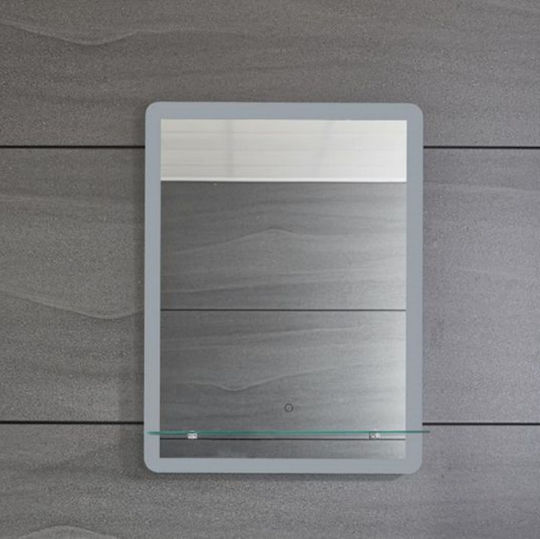 Gloria Nino Правоъгълена Банско Огледало LED Touch 60x80см