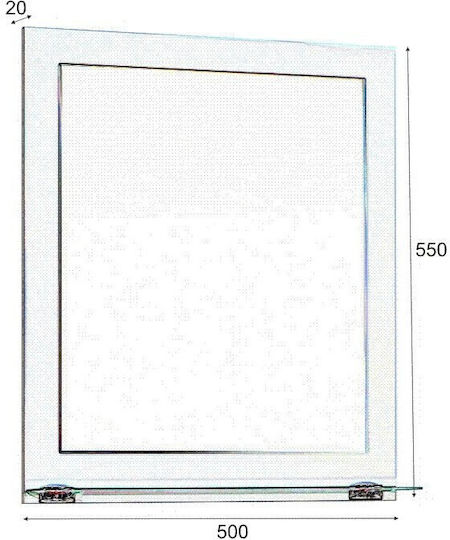 M-Mebel MM5001UN Καθρέπτης
