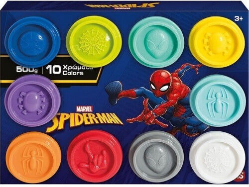 AS 10 Modellierknete Spiderman für 3+ Jahre
