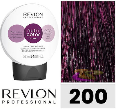 Revlon Nutri Color Temporary Dye 200 Violet 240ml