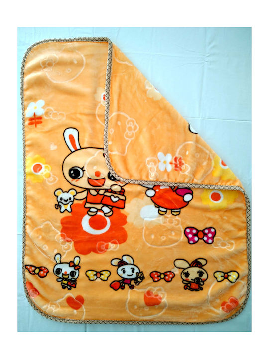 Decobebe Pătură Pătuț Kitty 100x130 cm