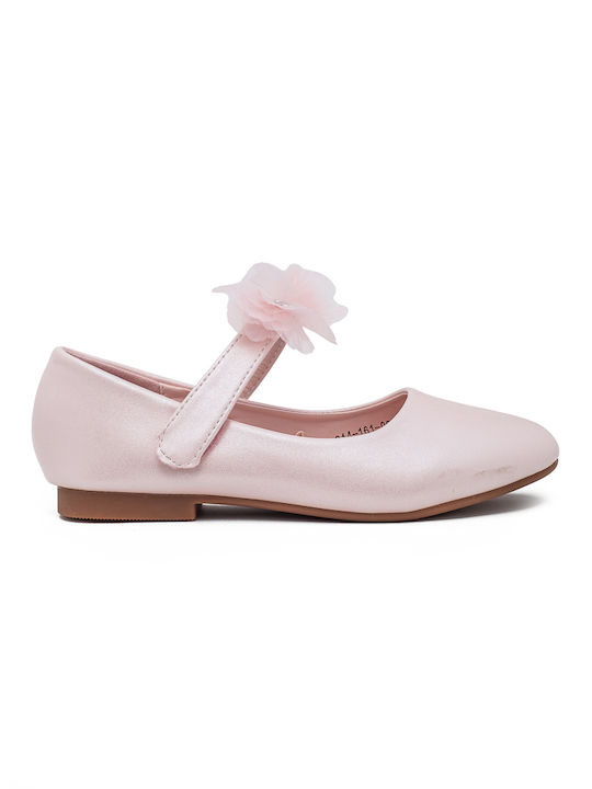 Kinder Pumps & Ballerinas mit Bügel- und Schleifenverschluss Rosa