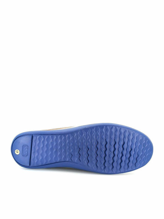 Leder Herren Slip-Ons Gray