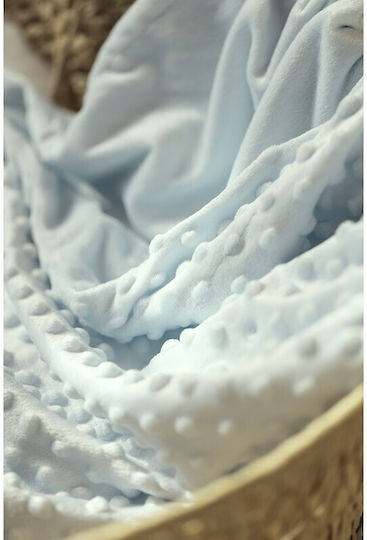 Interbaby Κουβέρτα Αγκαλιάς & Λίκνου Coral 80x110εκ.