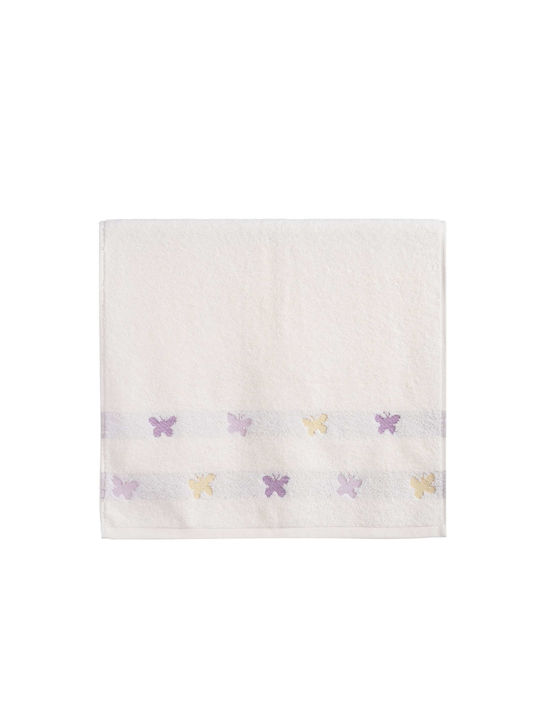 Nef-Nef Homeware Facecloth Harmon 50x90cm. Ecru Weight 500gr/m²