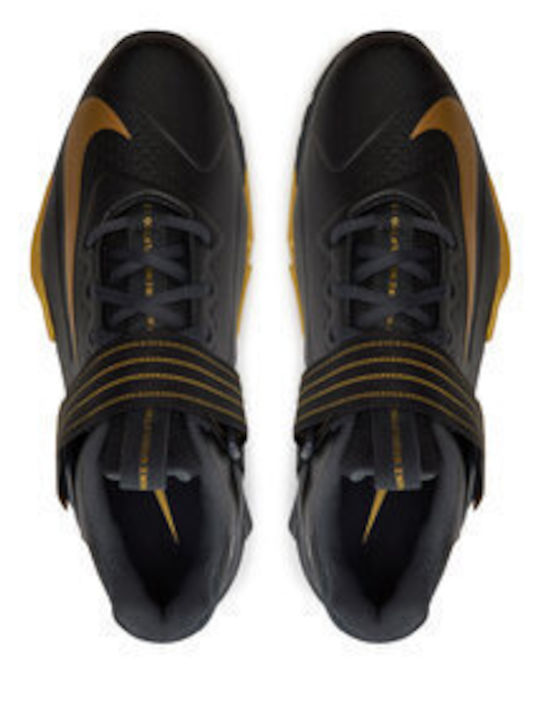 Nike Savaleos Ανδρικά Αθλητικά Παπούτσια Crossfit Black / Metallic Gold / Anthracite