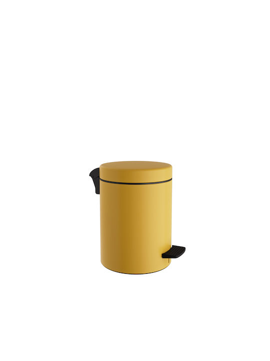 Pam & Co Plastic Bathroom Basket 3lt Yellow