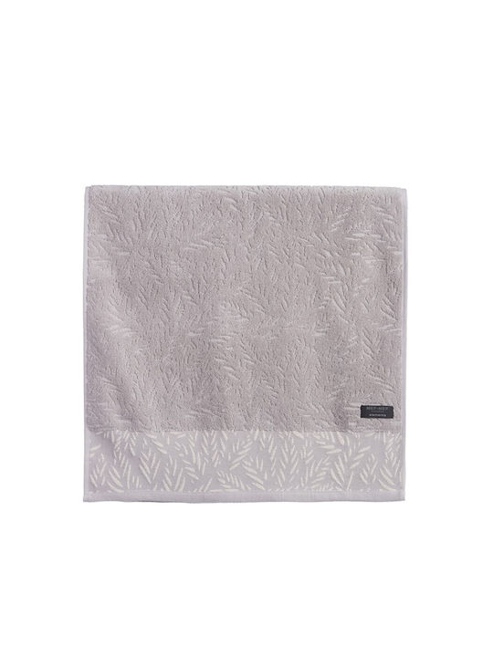 Nef-Nef Homeware Кърпа за лице Elements Bonnet 50x100см. Сив Тегло 600гр/кв.м