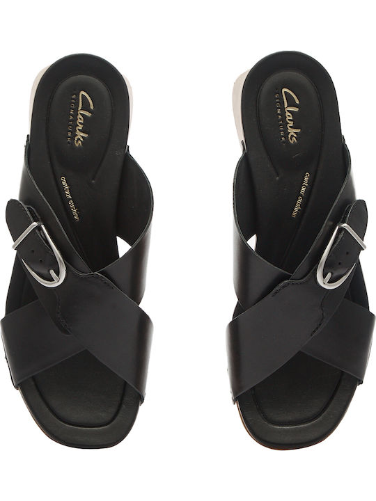 Sivanne Walk Leder Sandalen Schwarz