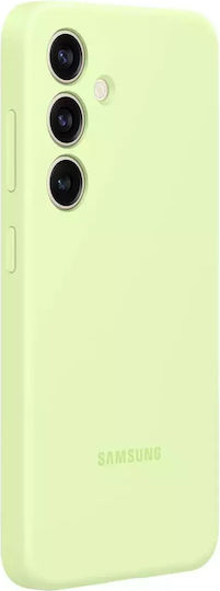 Samsung Задна корица Силикон Зелен (Galaxy S24+)
