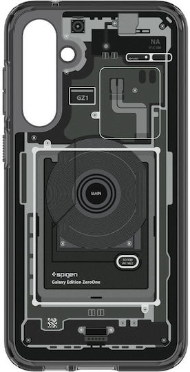 Spigen Ultra Hybrid Zero One Задна корица Пластмаса 2мм Сив (Galaxy S23 FE)