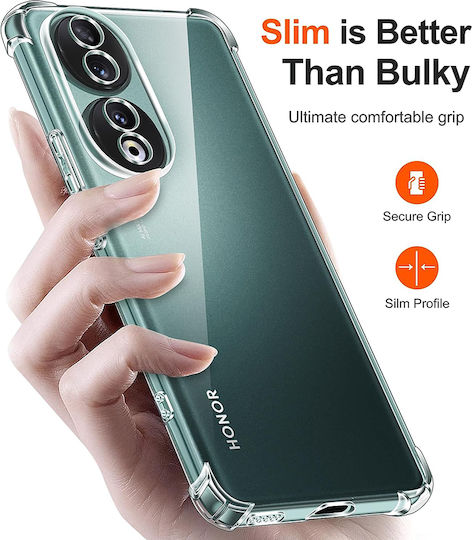 Techsuit Shockproof Clear Back Cover Σιλικόνης Διάφανο (Honor 90)