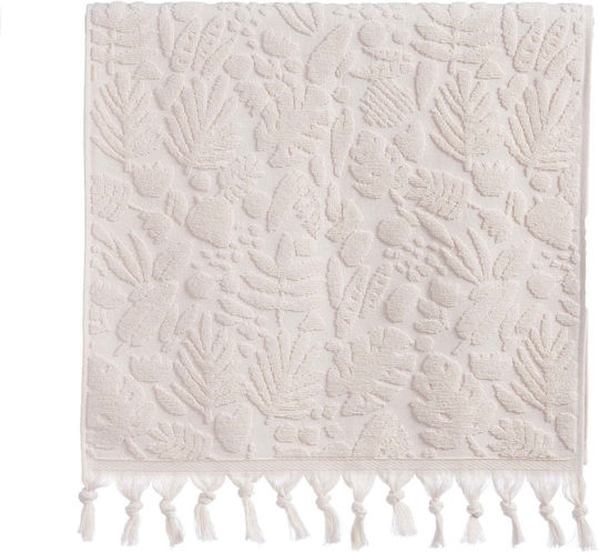 Nef-Nef Homeware Хавлиена кърпа за тяло Premium Glendal 70x140см. Ecru Тегло 550гр/кв.м