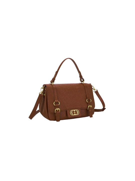 La Carrie Leather Women's Bag Shopper Shoulder Brown