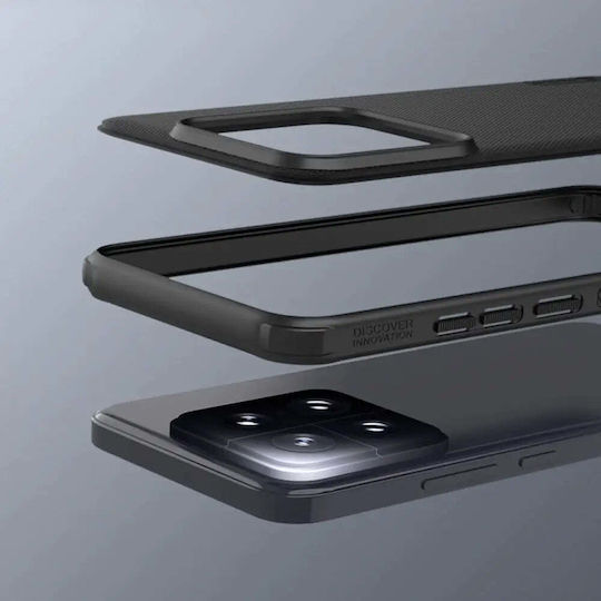 Nillkin Super Frosted Shield Pro Задна корица Силикон Черен (Xiaomi 14)