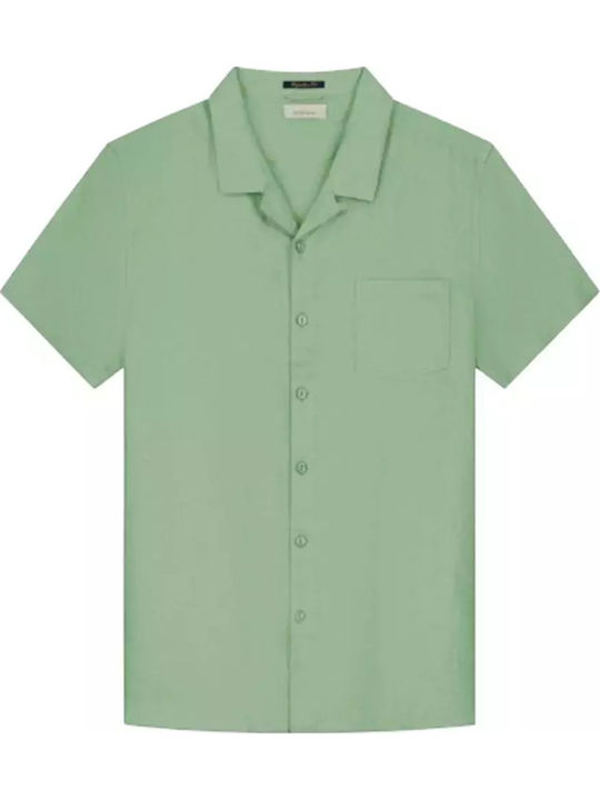 Linen Shirt Loden Frost