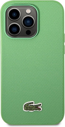 Lacoste Iconic Petit Pique Magsafe Back Cover Πλαστικό Πράσινο (iPhone 14 Pro Max)
