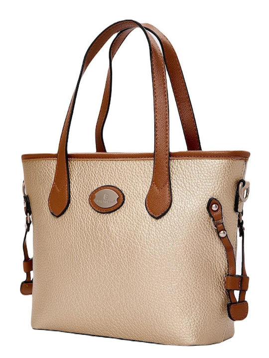 Bag to Bag Damen Tasche Schulter Gold