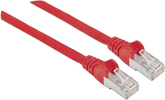Intellinet SF/UTP Cat.5e (Gigabit) Мрежов Кабел Ethernet 5м Червен