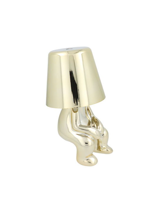 Dekorative Lampe Abbildung Gold