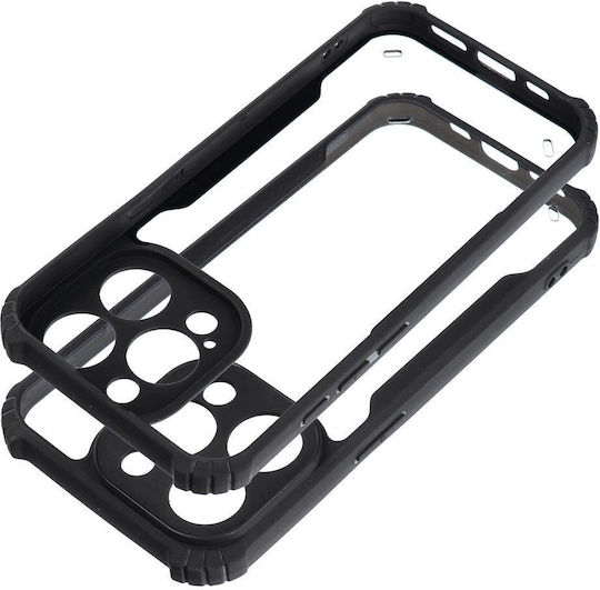 Anti-Drop Back Cover Σιλικόνης Μαύρο (Redmi Note 12 Pro 4G)