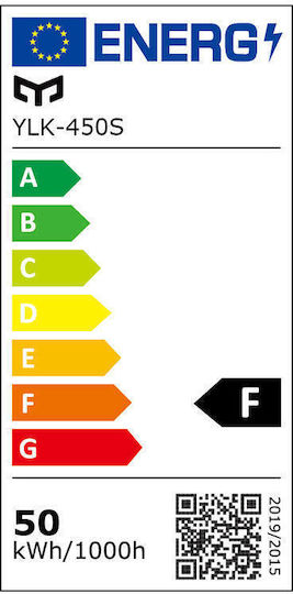 Yeelight Smart Πλαφονιέρα Οροφής 45.5εκ. Μπεζ με Ενσωματωμένο LED