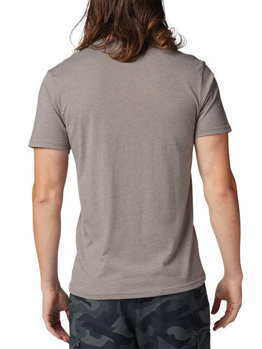 Fox Herren T-Shirt Kurzarm Heather Graphite Grey