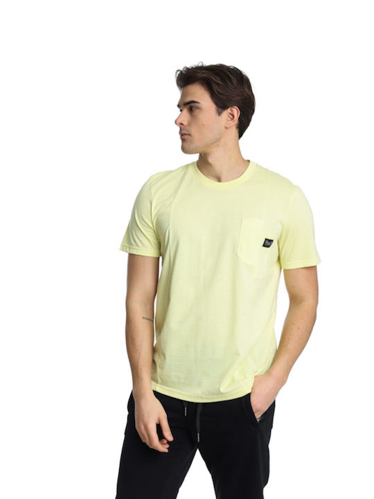 Paco & Co Men's Short Sleeve T-shirt YELLOW 2431059