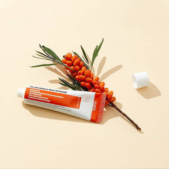 Purito Sea Buckthorn Vital 70 Дневен Крем за Лице за Хидратация и Несъвършенства по Кожата с Витамин С 50ml