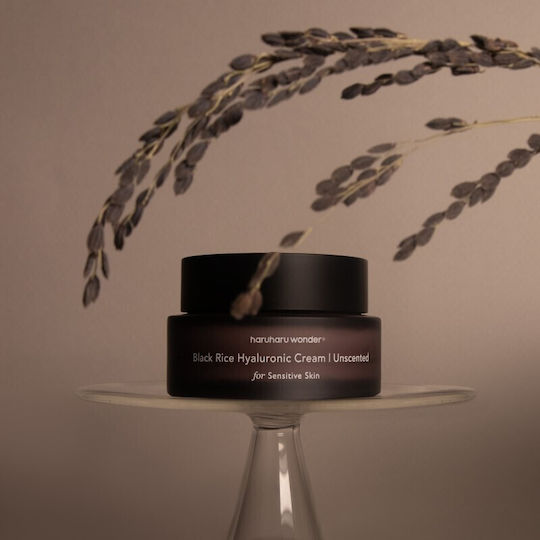 Haruharu Black Rice Cremă De Față Anti-îmbătrânire Light Fără Culoare Cu Acid Hialuronic 50ml
