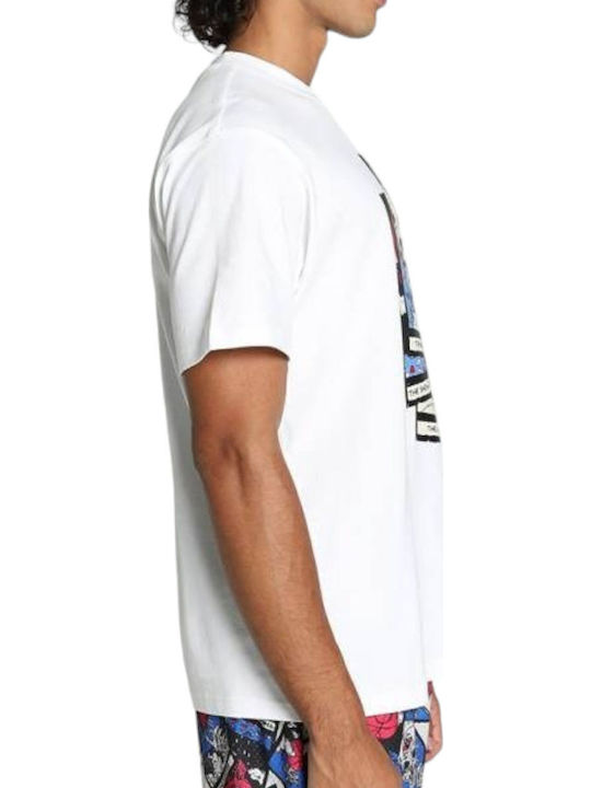 Hoops T-shirt Λευκό