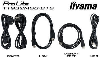 Iiyama Prolite T1932MSC-B1S IPS Touch Monitor 19" 1280x1024 with Response Time 14ms GTG