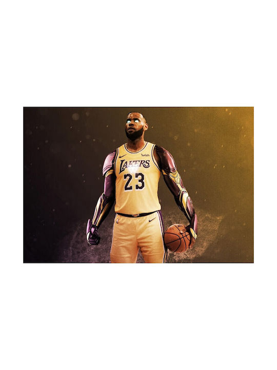 Lebron Πίνακας σε Καμβά 80x50cm