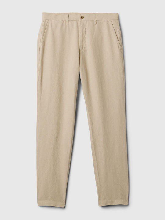 GAP Pantaloni pentru bărbați cu Croială Slim Classic Khaki